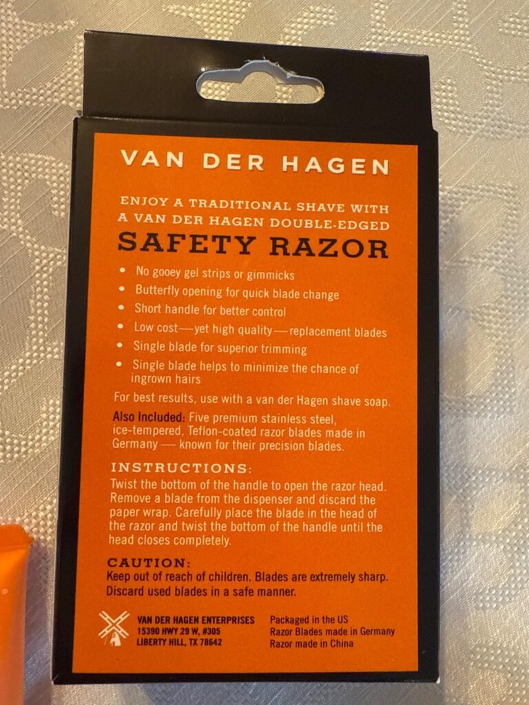 How to Open Van Der Hagen Razor Blades: A Beginner’s Step-by-Step Guide